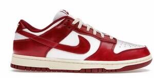 NEW NIKE women's dunk low sneakers in vintage team red